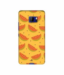 Amazon Brand - Solimo Designer Watermelon Pattern 3D Printed Hard Back Case Mobile Cover for HTC U Ultra