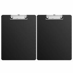 Amazonbasics plastklämmor, svart, 2/pack