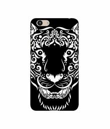 Amazon Brand - Solimo Designer White Tiger 3D Printed Hard Back Case Mobile Cover for Vivo Y53