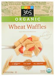 365 Everyday Value, Organic Wheat Waffles, 13 oz