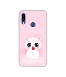 Amazon Brand - Solimo Designer Kitty UV Printed Soft Back Case Mobile Cover for Tecno Camon i2