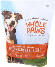 WHOLE PAWS Adult Maintenance Dry Dog Food, 96 OZ