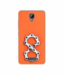 Amazon Brand - Solimo Designer Number Eight 3D Printed Hard Back Case Mobile Cover for Gionee P7 Max