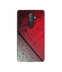 Amazon Brand - Solimo Designer Water Drop On Glass UV Printed Soft Back Case Mobile Cover for Lenovo K8 Note