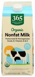 365 Everyday Value, Organic 1% Milk, 64 oz (Packaging May Vary)