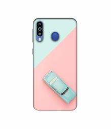 Amazon Brand - Solimo Designer Toy Car 3D Printed Hard Back Case Mobile Cover for Samsung Galaxy M21