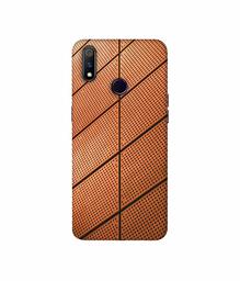 Amazon Brand - Solimo Designer Leather Texture 3D Printed Hard Back Case Mobile Cover for Realme 3 Pro