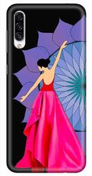 Amazon Brand - Solimo Designer Girl Design 3D Printed Hard Back Case Mobile Cover for Samsung Galaxy A30s