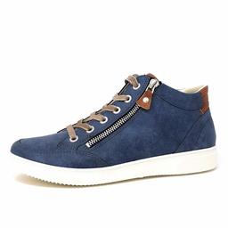 Jenny SEATTLE 2254752 Scarpe da ginnastica alte Donna, Blu (Denim, Nuss 09), 40 EU