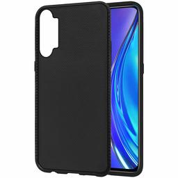 Amazon Brand - Solimo Mobile Cover for Realme X2 (Soft & Flexible Back case), Black