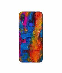 Amazon Brand - Solimo Designer Dark Multicolor Canvas 3D Printed Hard Back Case Mobile Cover for Xiaomi Redmi Note 7 Pro