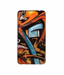 Amazon Brand - Solimo Designer Painting 3D Printed Hard Back Case Mobile Cover for Micromax Canvas Selfie Lens Q345