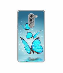 Amazon Brand - Solimo Designer Flying Butterflies UV Printed Soft Back Case Mobile Cover for Huawei Honor 6X