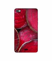 Amazon Brand - Solimo Designer Red Texture 3D Printed Hard Back Case Mobile Cover for Micromax Canvas Sliver 5 Q450