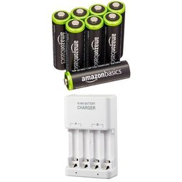 AmazonBasics AA Rechargeable Ni - Mh Batteries