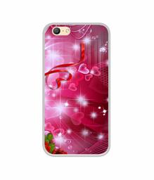 Amazon Brand - Solimo Designer Love UV Printed Soft Back Case Mobile Cover for Oppo A57