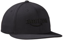 Amazon Gear Pro modèle Plat Bill Flex Fit Hat, Homme, Noir, XS/S