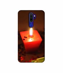 Amazon Brand - Solimo Designer Candle Light 3D Printed Hard Back Case Mobile Cover for Oppo A9 (2020)