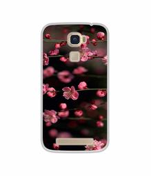 Amazon Brand - Solimo Designer Pink Flowers UV Printed Soft Back Case Mobile Cover for Lyf Water 9