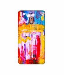 Amazon Brand - Solimo Designer Multicolor Canvas Paint 3D Printed Hard Back Case Mobile Cover for Nokia 2.1