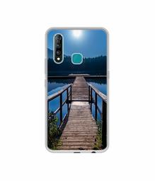 Amazon Brand - Solimo Designer Wooden Beach UV Printed Soft Back Case Mobile Cover for Vivo Z1 Pro