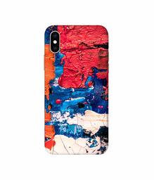 Amazon Brand - Solimo Designer Colors Texture 3D Printed Hard Back Case Mobile Cover for Apple iPhone Xs Max