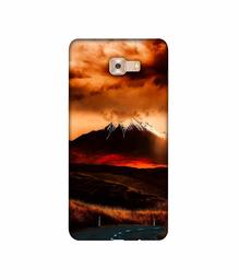 Amazon Brand - Solimo Designer Volcano 3D Printed Hard Back Case Mobile Cover for Samsung Galaxy C9 Pro