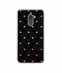 Amazon Brand - Solimo Designer Heart Texture UV Printed Soft Back Case Mobile Cover for Coolpad Note 5 Lite