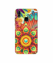 Amazon Brand - Solimo Designer Rangoli 3D Printed Hard Back Case Mobile Cover for Vivo Y95