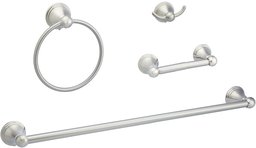 AmazonBasics Classic Towel Rail Set, AB-BR816-SN