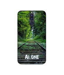 Amazon Brand - Solimo Designer Alone 3D Printed Hard Back Case Mobile Cover for Huawei Honor 9i