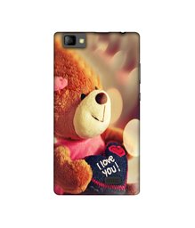 Amazon Brand - Solimo Designer Teddy Bear UV Printed Soft Back Case Mobile Cover for Lyf Wind 7