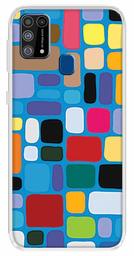 Amazon Brand - Solimo Designer Multicolor Colorful Pattern Printed Soft Back Case Mobile Cover for Samsung Galaxy M31