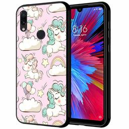 Amazon Brand - Solimo Designer Magical Unicorn Printed Hard Back Case Mobile Cover for Redmi Note 7 & Redmi Note 7 Pro (D1268)