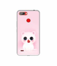 Amazon Brand - Solimo Designer Kitty UV Printed Soft Back Case Mobile Cover for Itel A46