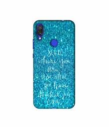 Amazon Brand - Solimo Designer Start were You are 3D Printed Hard Back Case Mobile Cover for Xiaomi Redmi Note 7 Pro