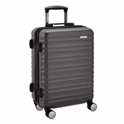 AmazonBasics Premium Hardside Spinner Luggage with Built-in TSA Lock - 55 cm