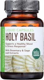 Whole Foods Market, Holy Basil Liquid Caps, 60 ct