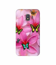 Amazon Brand - Solimo Designer B-Butterflies 3D Printed Hard Back Case Mobile Cover for Samsung Galaxy J2 Core