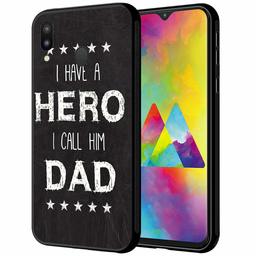 Amazon Brand - Solimo Designer Real Hero DAD Printed Hard Back Case Mobile Cover for Samsung Galaxy M20 (D1169)