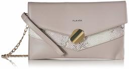 Flavia Women's Clutch (Grey)