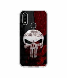 Amazon Brand - Solimo Designer Punisher Skull UV Printed Soft Back Case Mobile Cover for Lenovo A6 Note