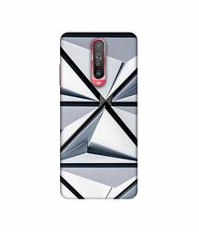 Amazon Brand - Solimo Designer Hexagon Texture 3D Printed Hard Back Case Mobile Cover for Poco X2 / Mi Redmi K30