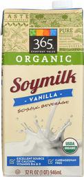 365 Everyday Value, Organic Soy Milk, Vanilla Flavor, 32 fl oz