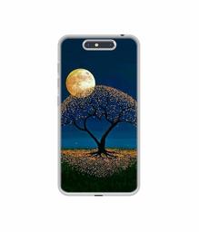 Amazon Brand - Solimo Designer Dark Night View UV Printed Soft Back Case Mobile Cover for Micromax Dual 4 E4816