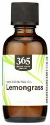 365 Everyday Value, Essential Oil Lemongrass Value Size, 2 fl oz