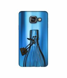 Amazon Brand - Solimo Designer Blue Bottle 3D Printed Hard Back Case Mobile Cover for Samsung Galaxy A3 (2016)