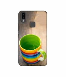 Amazon Brand - Solimo Designer Multicolor Cup 3D Printed Hard Back Case Mobile Cover for Vivo V9 / V9 Pro