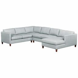 Amazon Brand – Stone & Beam Andover Modern Left U-Sectional Sofa, 134