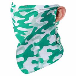 JSPA Ice Silk Neck Gaiter Face Mask UV Neck Protection Scarf Fishing Outdoor Bandanas for Men